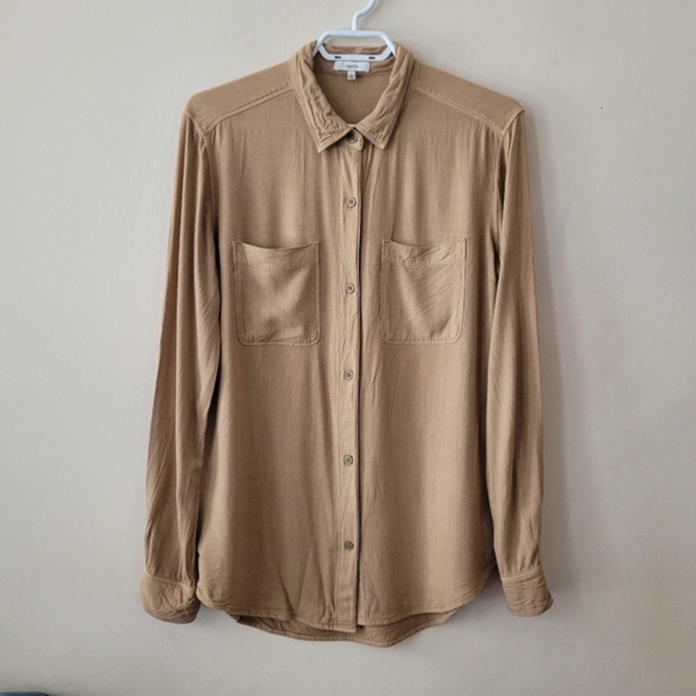 Aritzia Talula Montana shirt,100% Rayon,long sleeve,S/M